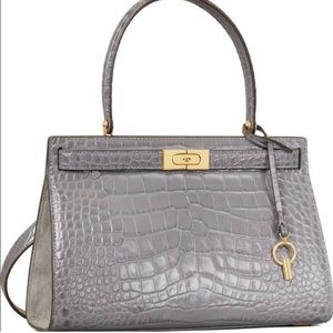 NWOT Tory Burch Lee Radziwill Embossed Small Bag